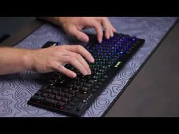 Redragon K618 PRO, low-profile Red video 1