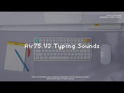 Nuphy Air75 V3, 75% Tactile video 1