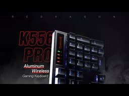 Redragon K556 PRO, Full-size Linear video 2