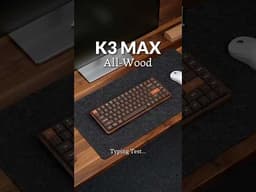 Keychron K3 Max SE, Keychron low-profile Milk POM Banana video 1