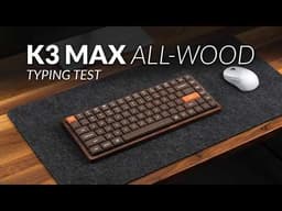 Keychron K3 Max SE, Keychron low-profile Milk POM Banana video 2