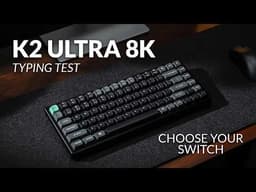 Keychron K2 Ultra 8K, Keychron Apex Brown video 2