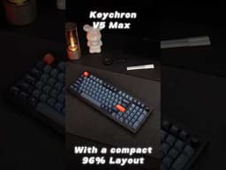 Keychron V5 Max, Gateron Jupiter Red video 1
