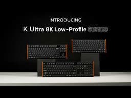 Keychron K4 Ultra 8K, Keychron Apex Red video 2