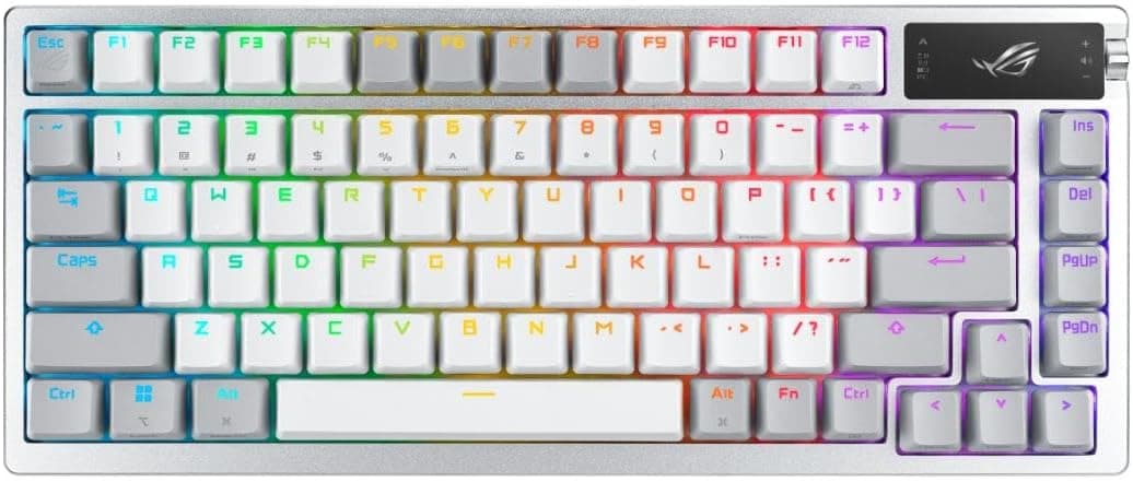 ASUS ROG Azoth, White / ROG NX Storm Clicky