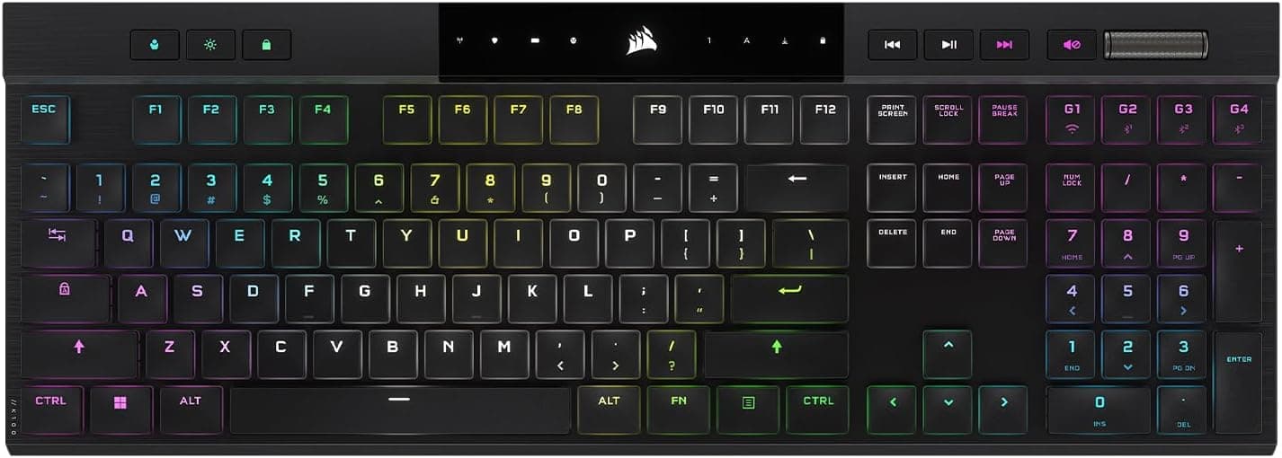 Corsair K100 AIR 436.88 mm, Full-size Tactile