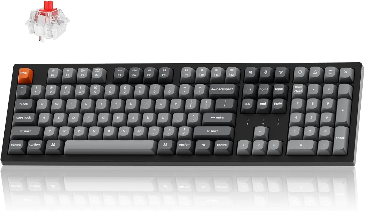 Keychron K10 Max Custom 447.294 mm, Full-size Linear