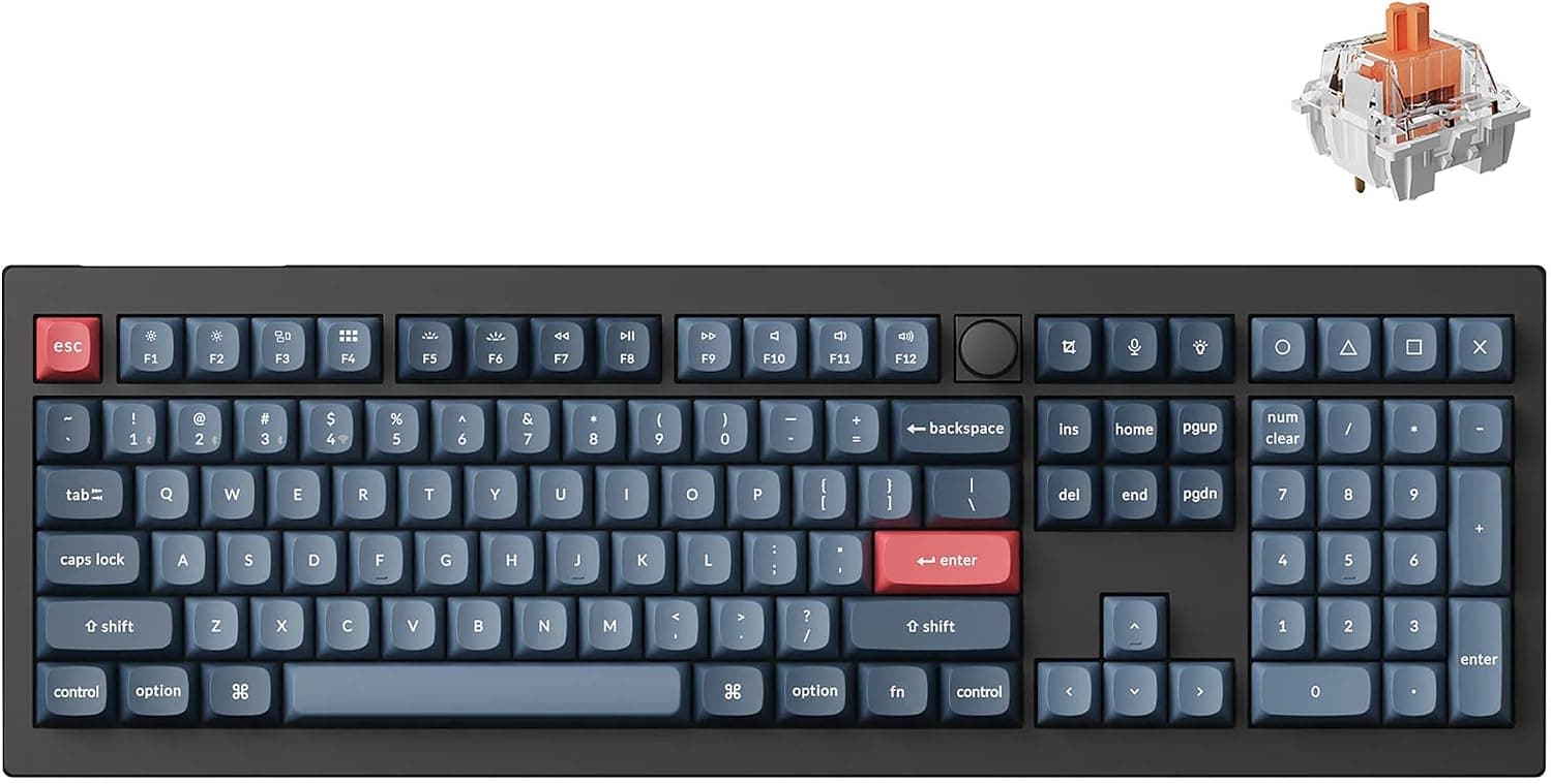 Keychron V6 Max 447.802 mm, Full-size Silent