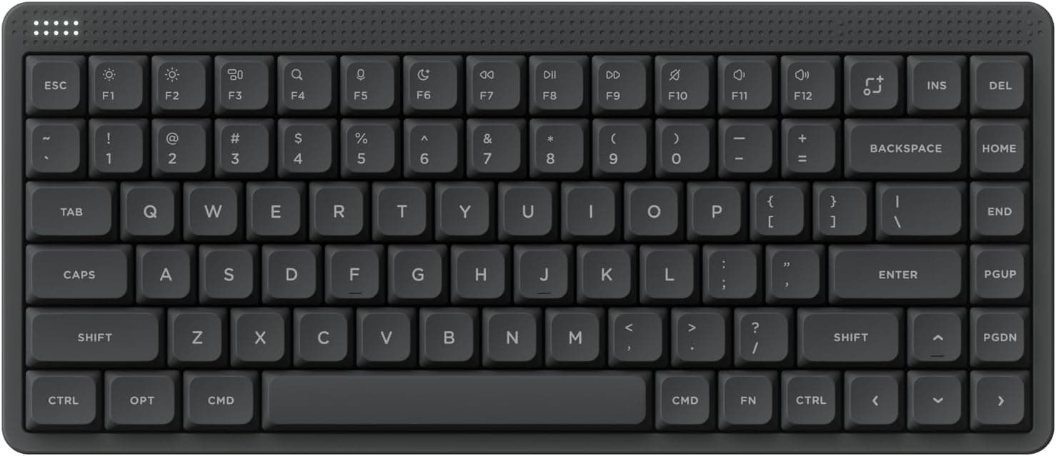 Nuphy Node75 318.5 mm, 75% Tactile