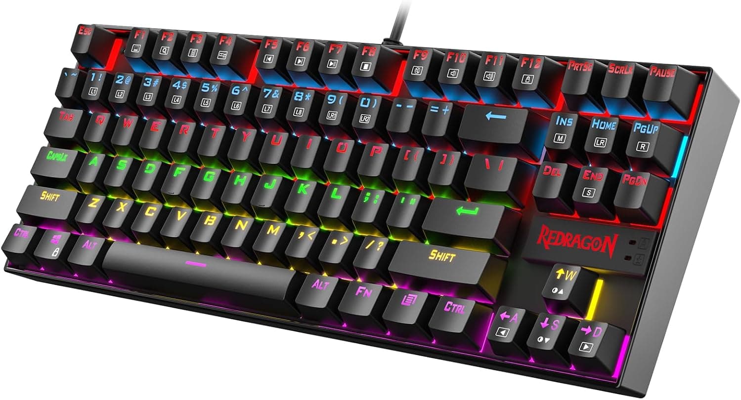 Redragon K552-KR, Red Switch / Rainbow LED