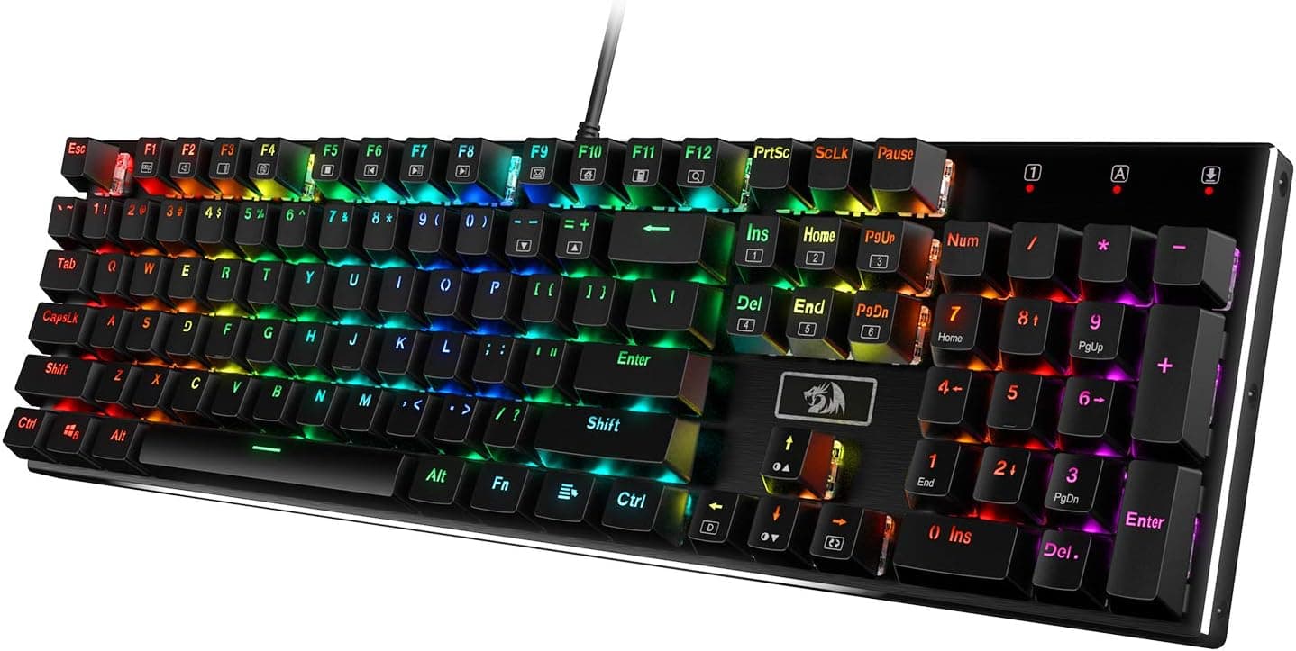 Redragon Devarajas 435 mm, Full-size Tactile