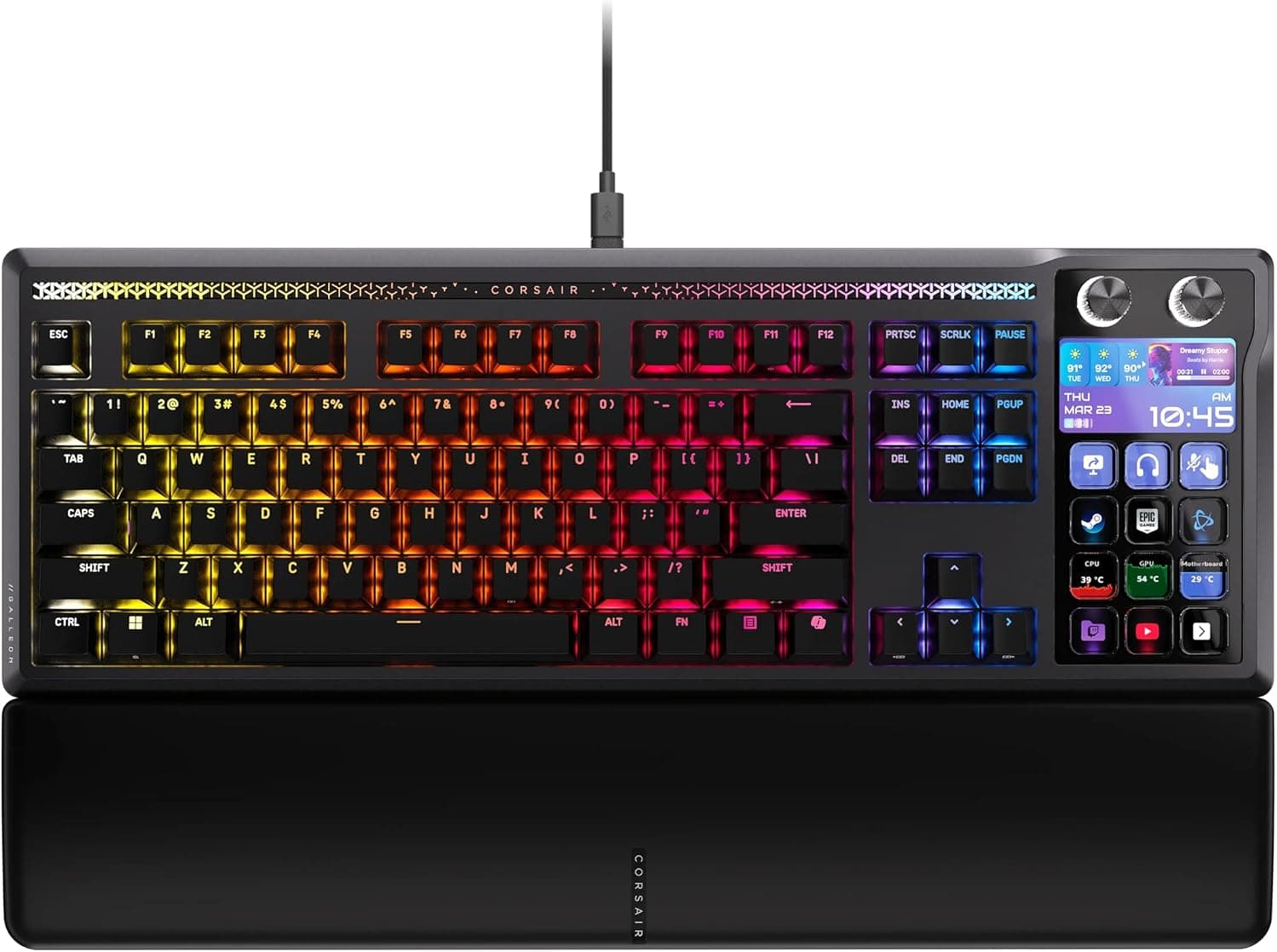 Corsair GALLEON 100 SD 448.056 mm, Full-size Linear