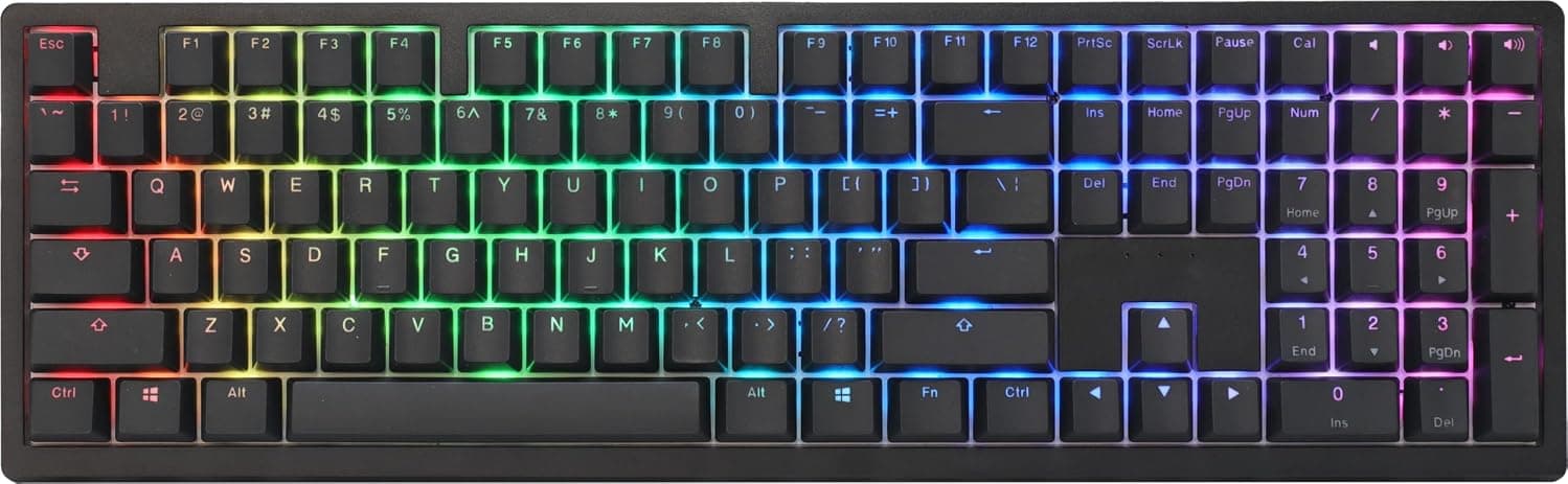 Ducky Zero 6108 Classic Black 442 mm, Full-size Linear