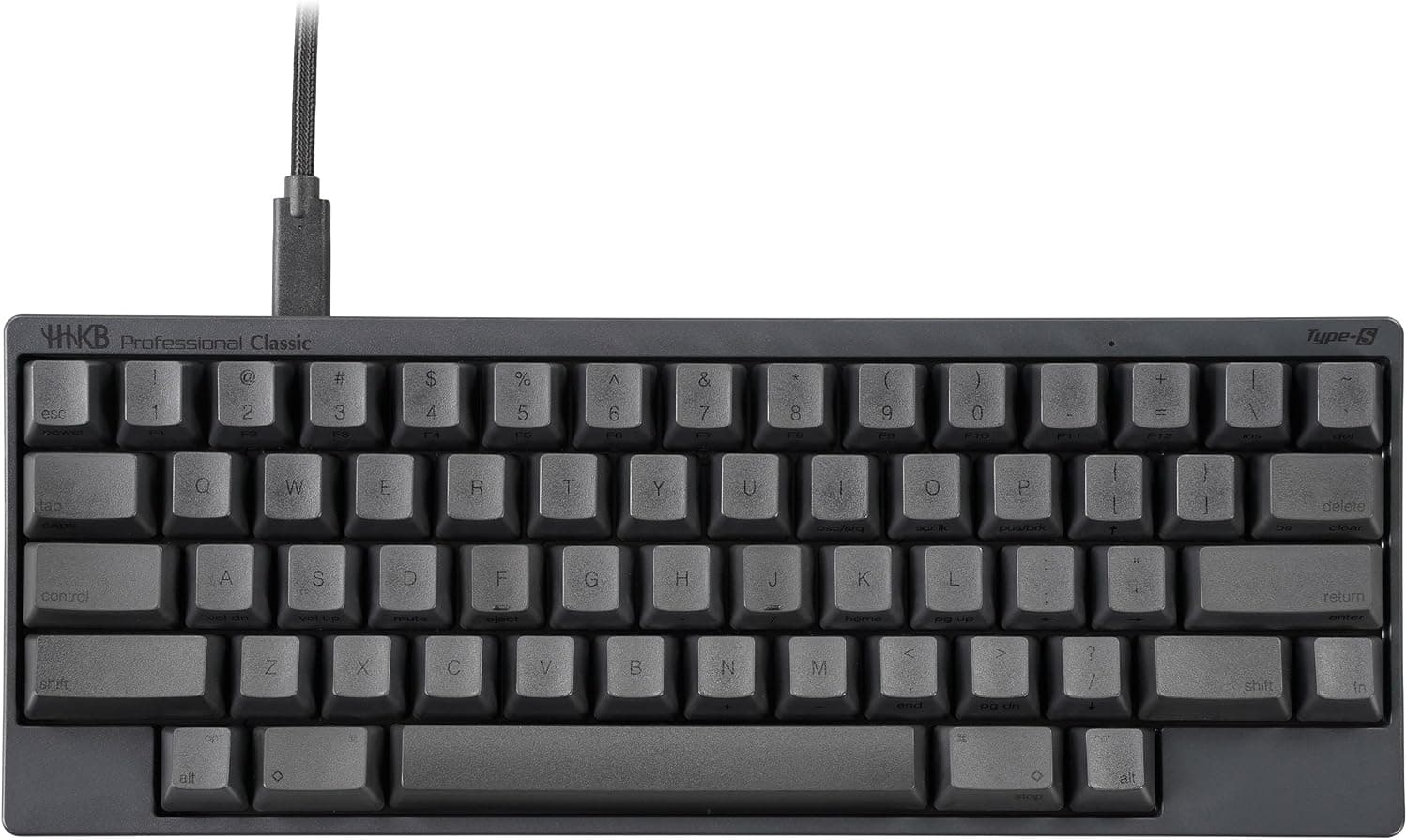 Hhkb Professional Classic Type-S Charcoal 294.64 mm, 60% Silent