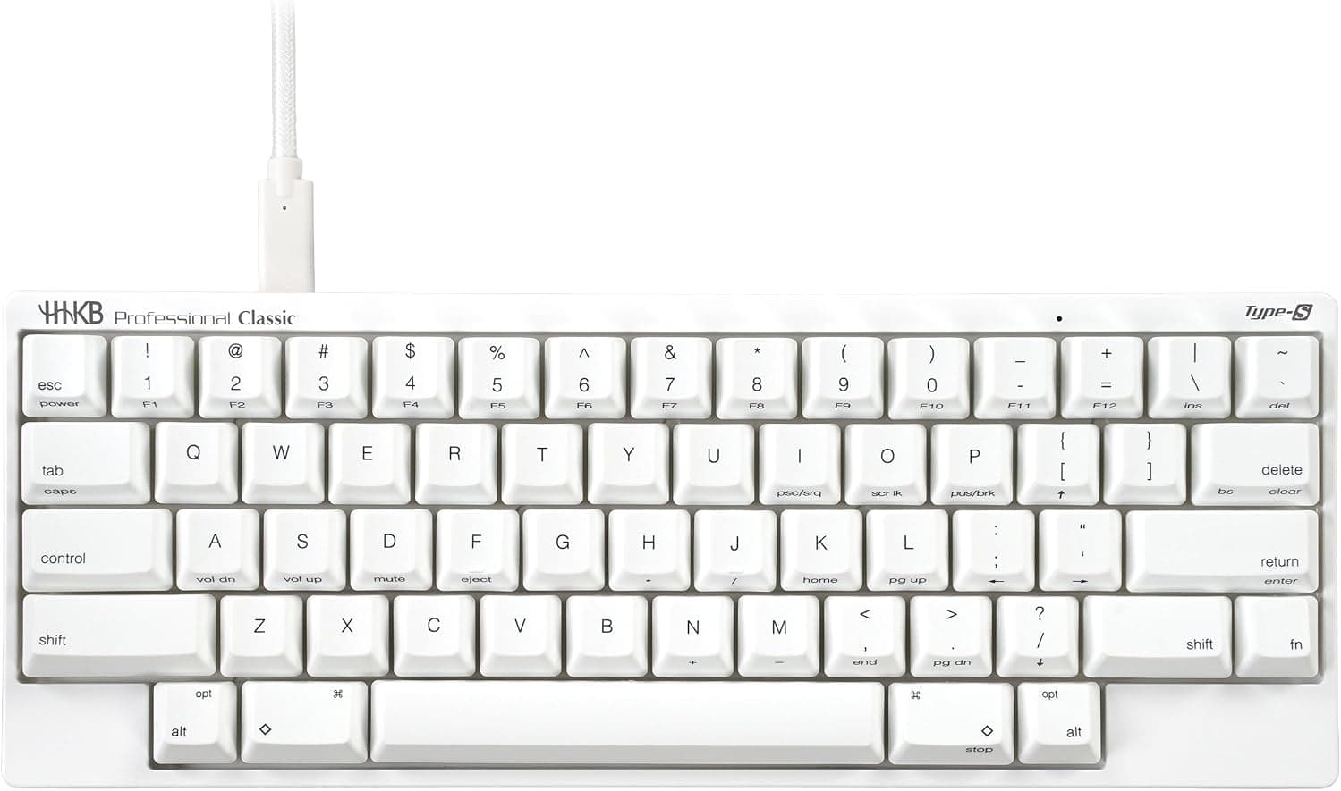 Hhkb Professional Classic Type-S Snow 294.64 mm, 60% Silent